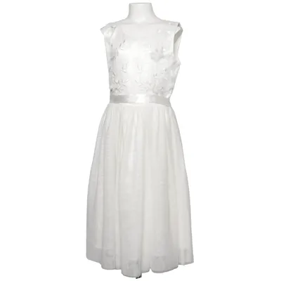 Blomsterpigekjole (Hvid) fra Happy Girls Polyester