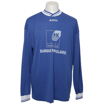 Fotbollströja (Blå, Vit) från Masita Polyester