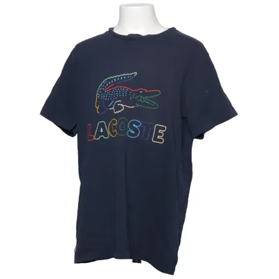 T-shirt (Bleu, Multicolore) de Lacoste Coton