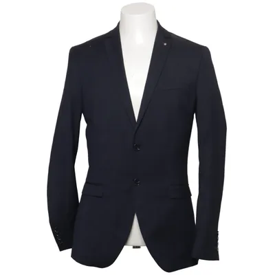 Blazer (Blue) from Selected Homme Elastane, Polyester, Viscose, Wool