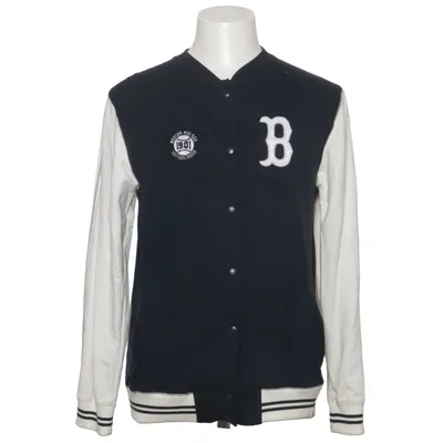 Varsity jacket (Blue, White) from 47 Brand Cotton, Elastane
