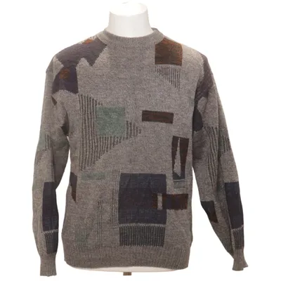 Tröja (Grå, Flerfärgad) från New Fast Akryl, Polyester, Ull