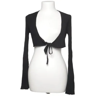 Wrap top (Black) from NA-KD Polyamide, Viscose