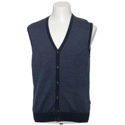 Vest (Blue) from Maerz Muenchen Merino wool