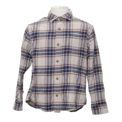 Flanellen overhemd (Blauw, Wit, Meerkleurig) van Uniqlo Katoen