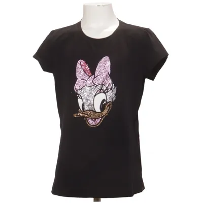T-shirt (Black) from Monnalisa Cotton, Elastane