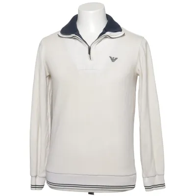 Sweatshirt (Beige, Blue) from Emporio Armani Cotton