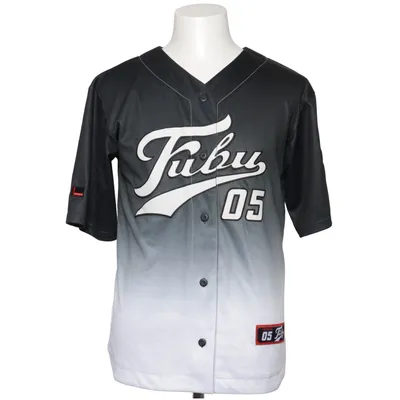 Baseball T-shirt (Black, White) from Fubu Polyester