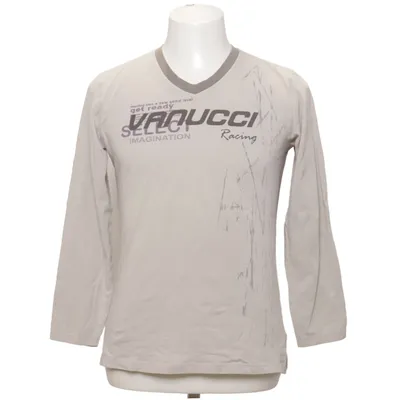 Langærmet t-shirt (Beige) fra Vanucci Bomuld, Elastan