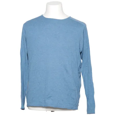 Langærmet t-shirt (Blå) fra Zara Man Basic Bomuld