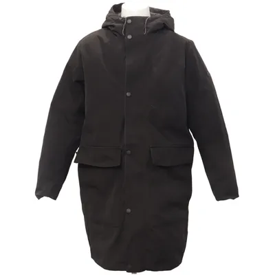 Parka (Schwarz) von DKNY Baumwolle, Nylon, Polyester