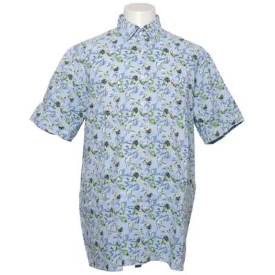 Korte mouwen shirt (Blauw, Groen, Wit) van Marvelis Katoen