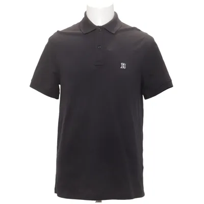Poloshirt (Zwart) van Lewis Hamilton x Tommy Hilfiger Katoen