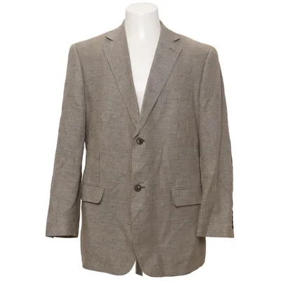 Blazer (Beige, Brown) from A.W. Dunmore Cotton, Linen, Polyester