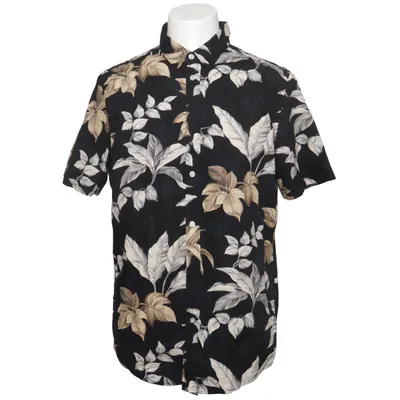 Short sleeve shirt (Black, Beige) from WeAreCPH Cotton