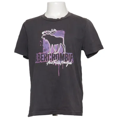 T-shirt (Grå, Lila) från Abercrombie Kids Bomull, Polyester