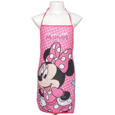 Schort (Roze, Meerkleurig) van Minnie Polyester