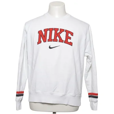 Sweatshirt (White, Red, Black) from Nike Cotton