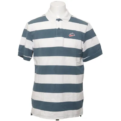 Polo shirt (Blue, White) from Nike Cotton