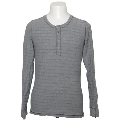 T-shirt manches longues (Gris) de Poco Loco Coton