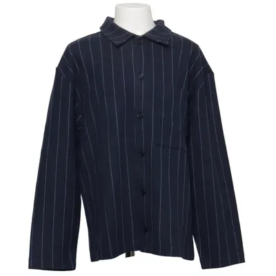 Chemise (Bleu, Blanc) de Arket Coton, Polyester