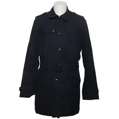Trench coat (Black) from Riley Cotton, Polyamide, Polyester, Viscose