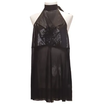 Negligé (Svart) Elastan, Polyester