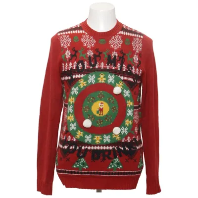 Christmas sweater (Red, Multicolored) from Ckh Acrylic