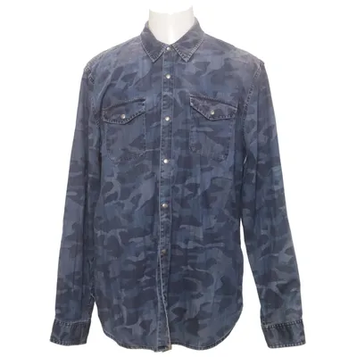 Denim shirt (Blue) from John Varvatos Cotton