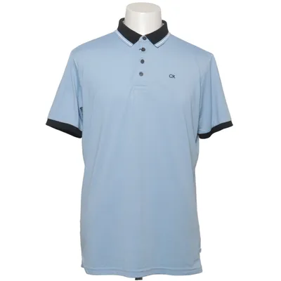 Pikétröja (Blå, Svart) från Calvin Klein Golf Elastan, Återvunnen polyester