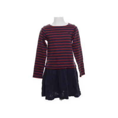 Jurk (Blauw, Rood) van Petit Bateau Katoen