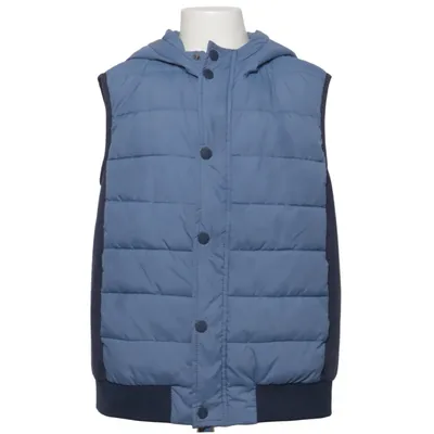 Outer vest (Blue) from Nukutavake Cotton, Elastane, Polyester