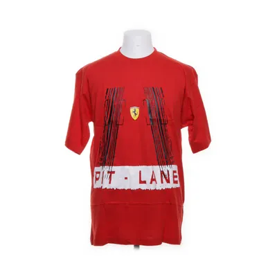 T-shirt (Röd, Svart, Vit) från Ferrari Bomull