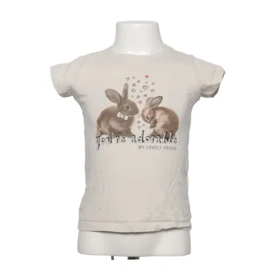 T-shirt (Beige) from Dopo Dopo Girls Cotton