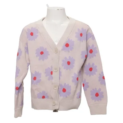 Cardigan (Beige, Lilla, Rød) fra Jonas Nielsen Økologisk bomuld