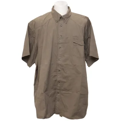 Short sleeve shirt (Gray) from Man's World Cotton