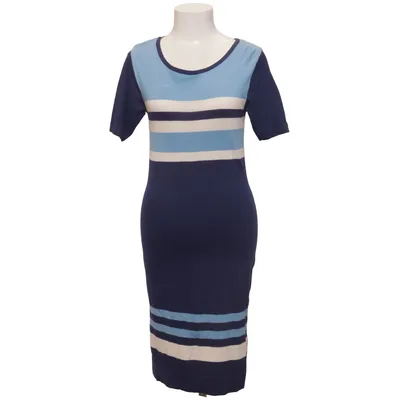 Dress (Blue, White) from Blue Motion Polyamide, Viscose