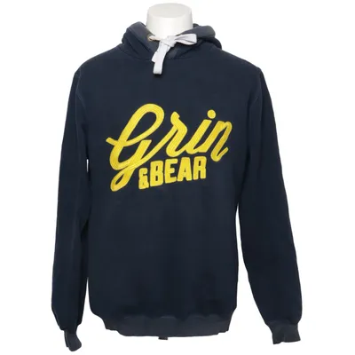 Sweat à capuche (Bleu) de Grin & Bear Coton, Polyester