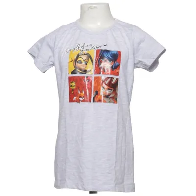T-shirt (Grå) från Miraculous Bomull, Polyester