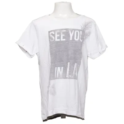 T-shirt (Vit, Grå) från Stop + Go Bomull