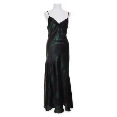 Maxi dress (Black, Green, Multicolored) from Topshop Nylon, Polyester