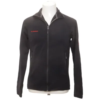 Fleece jacket (Black) from Mammut Elastane, Polyamide, Polyester