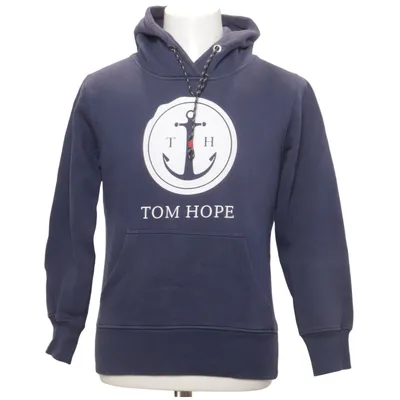 Huvtröja (Blå) från Tom Hope Bomull, Polyester