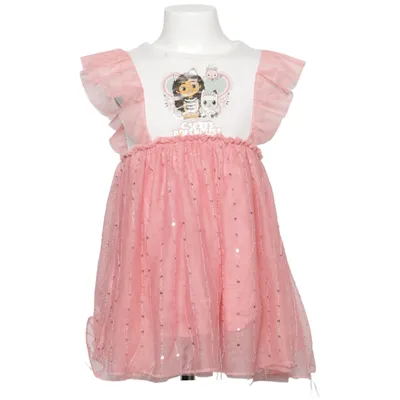 Klänning (Rosa, Vit) från Gabby's Dollhouse