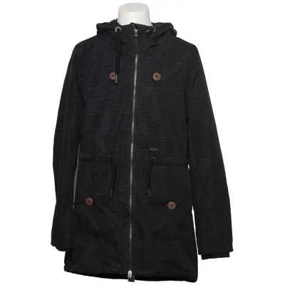 Parka (Black, Gray) from Alife and Kickin Polyester