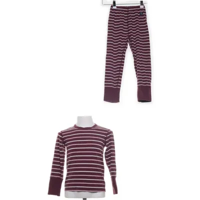 Pyjama (Lila, Wit) van Polarn O. Pyret Elastaan, Organisch katoen