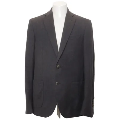 Blazer (Grau) von Hackett London Cupro, Wildleder