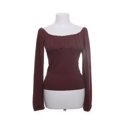 Top (Bruin) van Bubbleroom Elastaan, Gerecycled polyester, Viscose