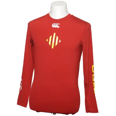 T-shirt à manches longues (Rouge) de Canterbury Polyester