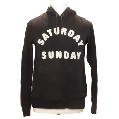 Sweat à capuche (Noir) de Saturday Sunday